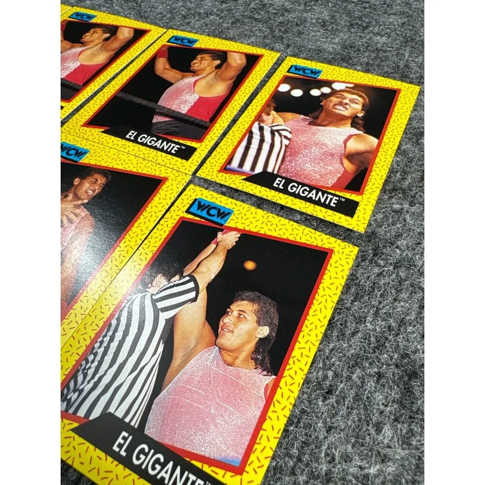 WCW El Gigante Wrestling Trading Card Set 1991